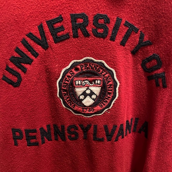 Maroon University of Pennsylvania Hoodie - Picture 2 of 4